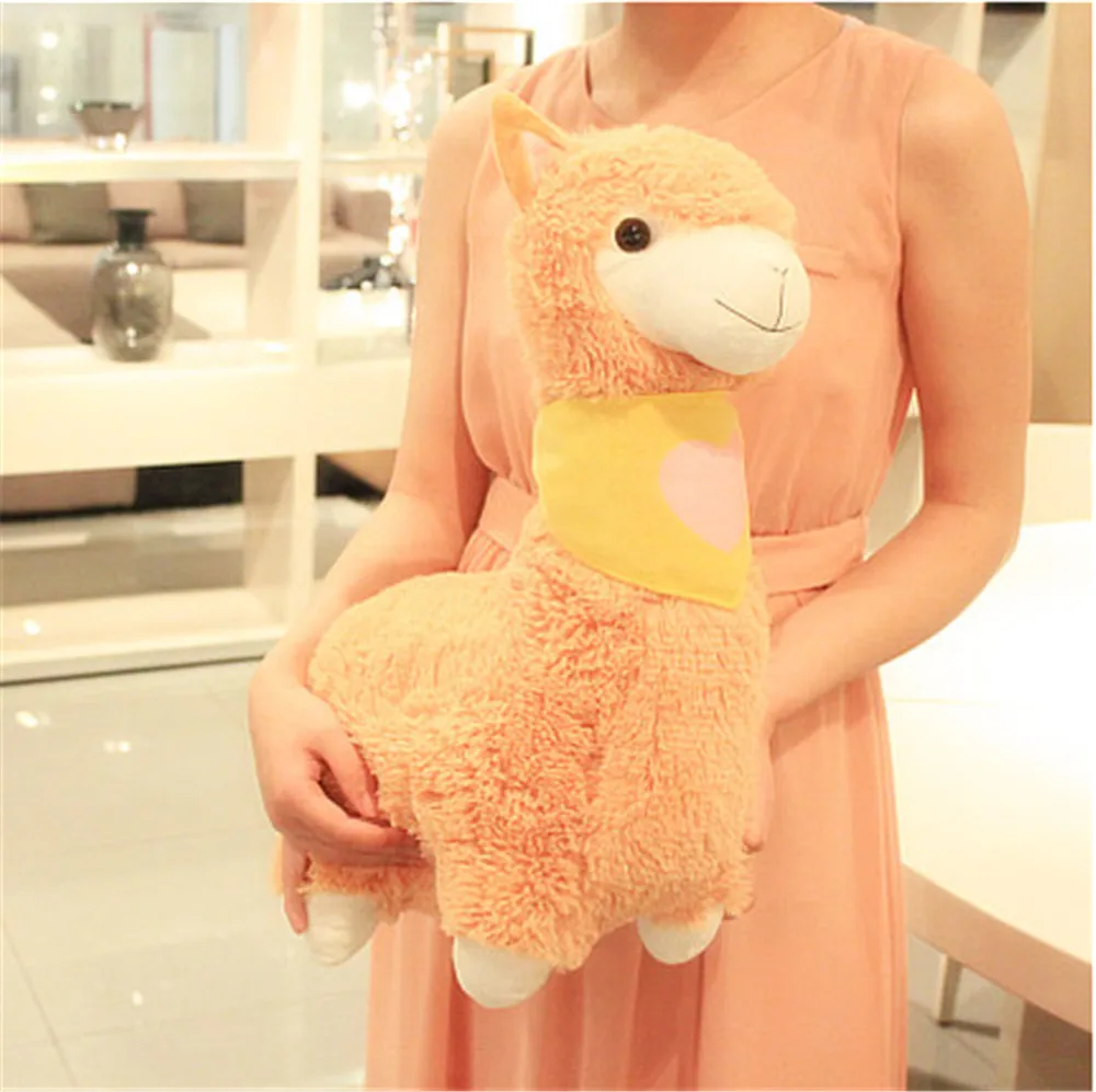 Fancytrader Soft Plush Toy Alpaca BigStuffed Animals Sheep Doll 45cm One Piece Gifts for Kids 3