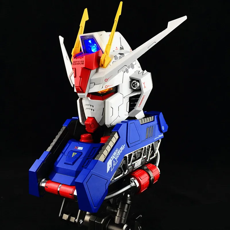 BTF модель 1/24 GAT X 105 Strike Gundam большой головной бюст портрет светодиодный светильник