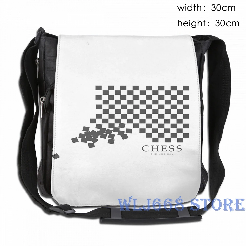 Забавные графические сумки с принтом через плечо женские шахматы музыкальный(2) рюкзак на одно плечо для путешествий для мужчин спортивная сумка