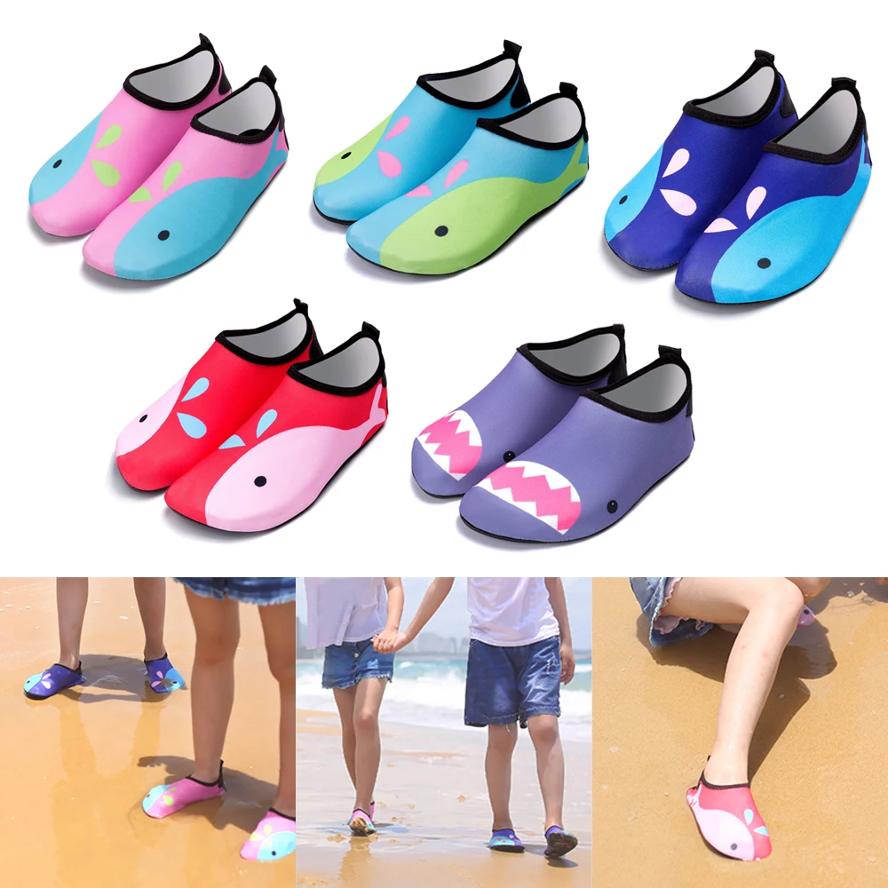 

Children Outdoor Swimming Shoes Breathable Summer Beach Socks Water Shoes Boys Girls Aqua Shoes Socks Kids Quick Drying Slippers