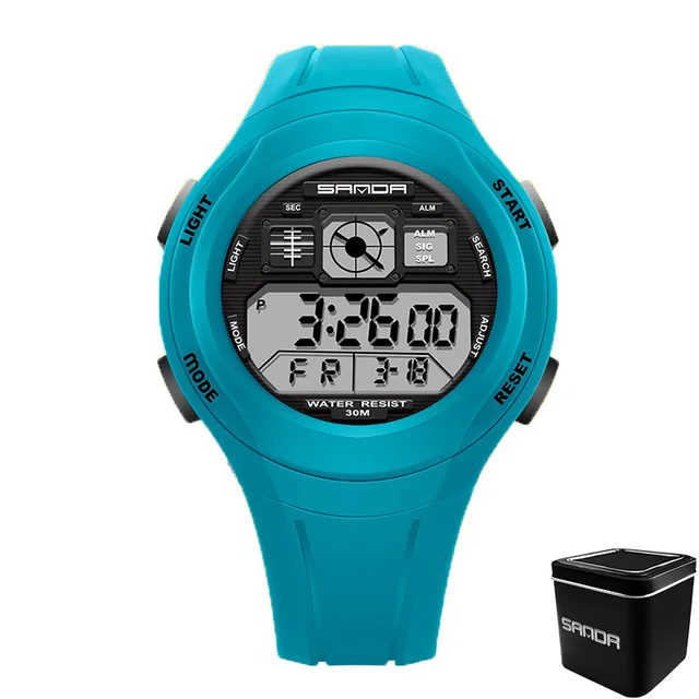 SANDA Brand LED Digital Children Watch Kids Watches Girl Boy Wrist Clock Student SANDA Brand LED Digital Children Watch Kids Watches Girl Boy Wrist Clock Student