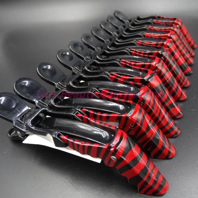 Grampo de Salão Cabelo Profissional Clipes Crocodilo Barbeiro Ferramentas Estilo Salão Corte Extensão Clipe C-82 Frete Grátis