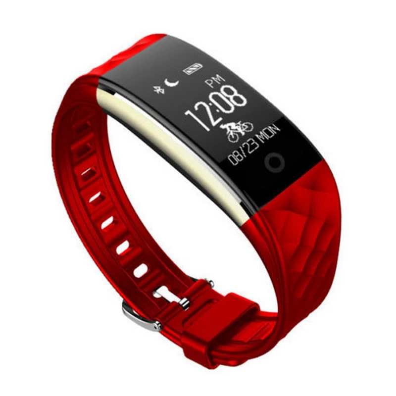 Bluetooth S2 смарт браслет монитор сердечного ритма IP67 Водонепроницаемый Smartband Смарт