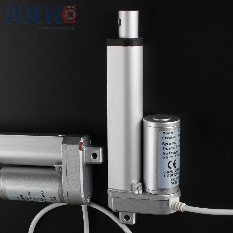 

AXK Electric Linear Actuator 12V/24V DC Motor 550mm Stroke Linear Motion Controller 100/200/300/500/750/800/900/1100/1300/1500N