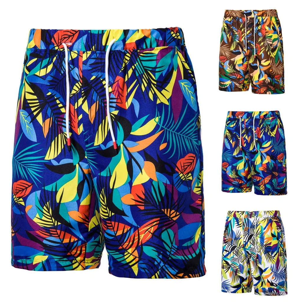 Мужские повседневные с принтом карманные пляжные рабочие спортивные брюки шорты брюки Быстросохнущая Спортивная одежда для бега пляжные шорты Новинка; Лидер продаж; J6