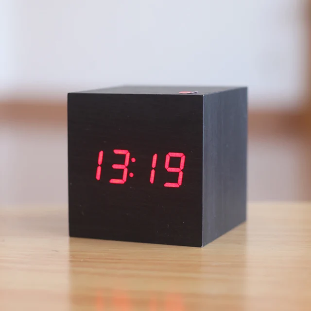 Modern Bedside Alarm Desk Clock Luminous Digital Watch Board Modern Bedside Alarm Desk Clock Luminous Digital Watch Board Living Room Led Table Clocks Mini