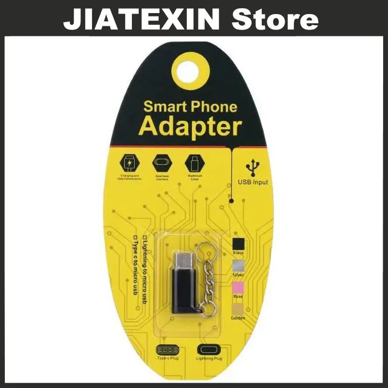 Адаптер для синхронизации данных JIATEXIN USB Type C 2 0 к Micro зарядке Motorola Moto Z/Z Force/Z Play/Z2
