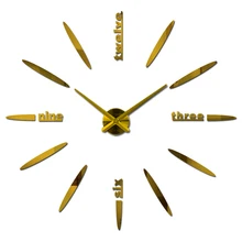 Топ Мода настенные часы diy акриловые зеркальные наклейки современные украшения дома часы гостиная натюрморт кварцевые часы