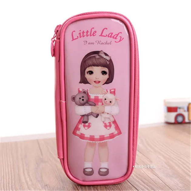 13 Different Designs Little Lady Doll Pencil Bag Cute Child Gift