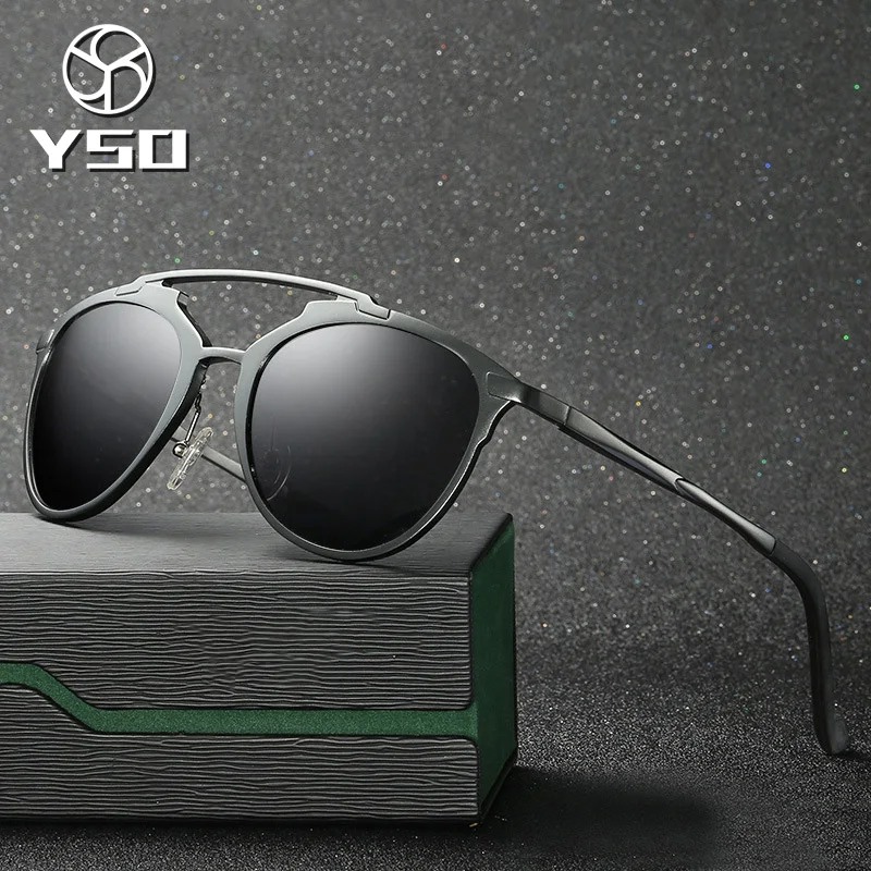 Yso Sunglasses Men Women Polarized Uv400 Aluminium Magnesium Frame Tac