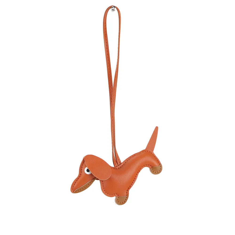 Роскошный известный бренд PU кожа собака сумка для ключей Подвеска Аксессуары Брелок на цепочку для ключей женский подарок брелок