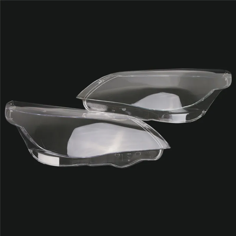 Left Right Front Headlamp Lens Headlight PC Cover For BMW 5 Serices E60 E61 a (2)