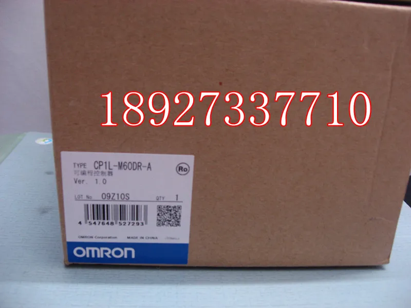 

[ZOB] New original omron Omron programmable logic controller relay CP1L-M60DR-A factory outlets