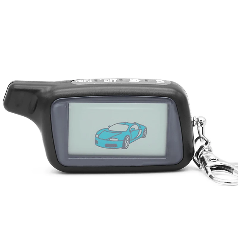 

TOMAHAWK X5 LCD Remote Control Key Fob Chain for Vehicle Security Two way car alarm tomahawk x5 Keychain keyring alarm