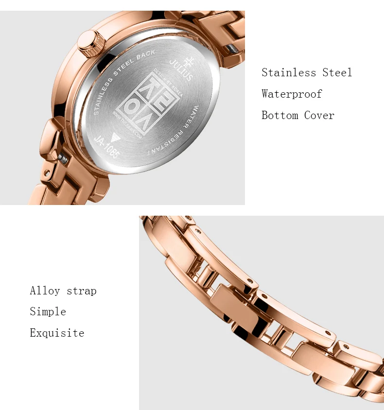 dwaterproof água relógios quartzo pulseira relógios montre femme