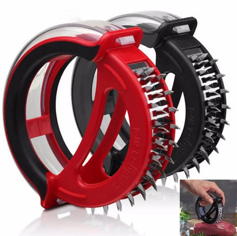 FEIGO Новый профессиональный мясорубка игла из нержавеющей стали Мясо Tenderizer С 48