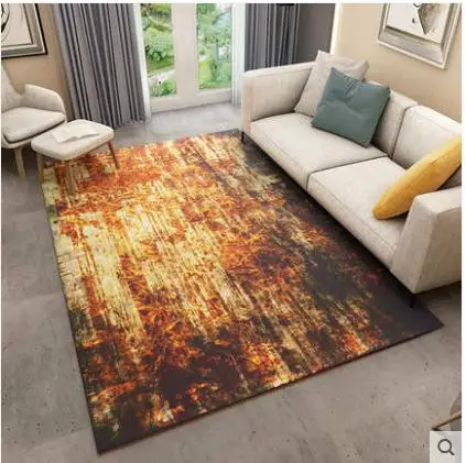 

Cartoon Rabbit Printed Round Carpet For Living Room Computer Chair Area Rug Children Play Tent Floor Mat Cloakroom Rug