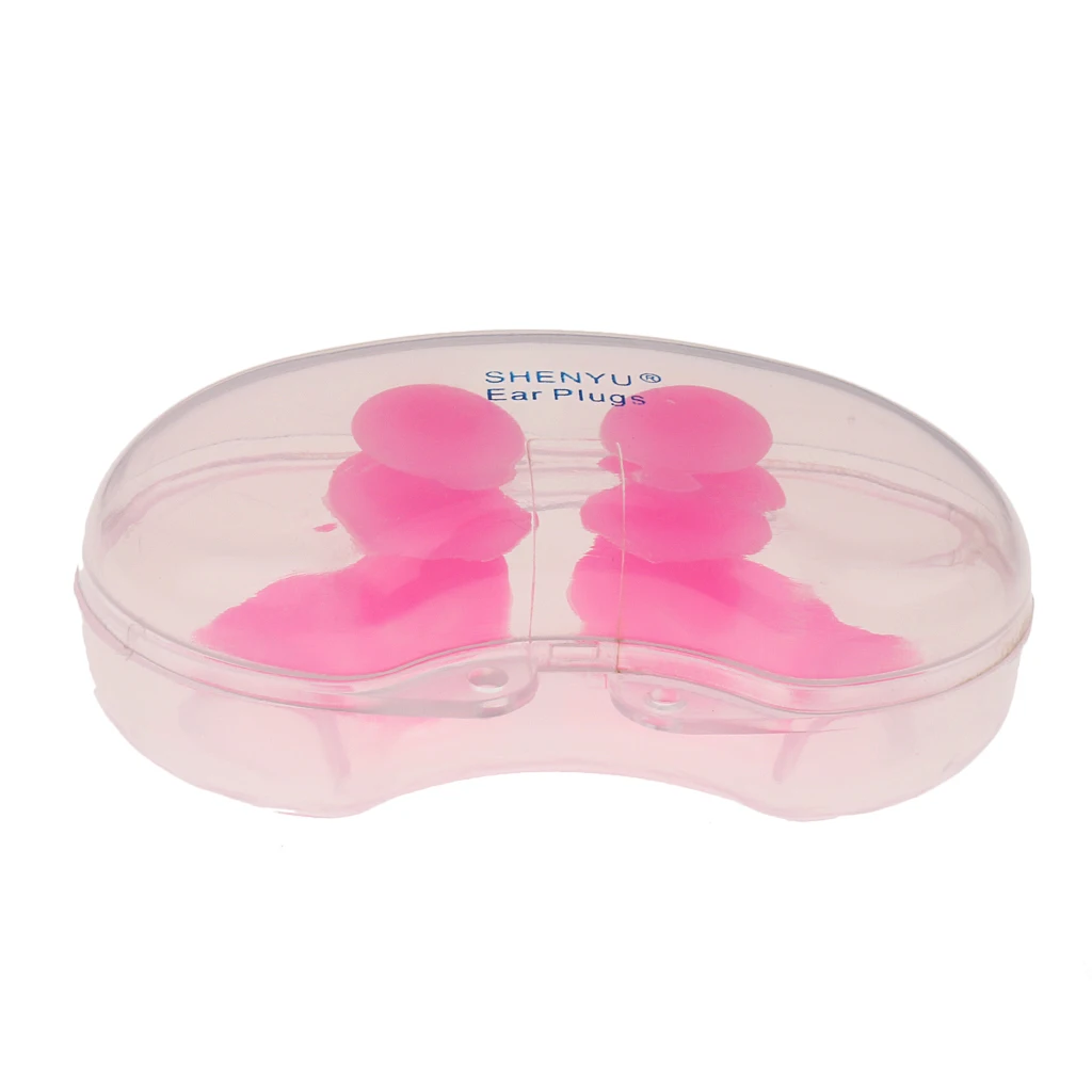 Silicone Swimming Ear Plug Soft Silicone Ears Plugs Swim Earplugs for Hearing Protection Water Sports Swimming