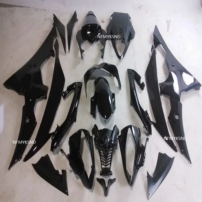 

Mold Fairing set kit for YAMAHA YZFR6 Injection 08 09 10 12 13 14 YZF R6 2008 2012 2013 2014 ABS All gloss black Fairings
