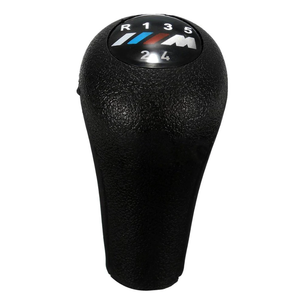 

5 Speed Gear Knob Shift Stick Black For BMW 3/5 SERIES E30 E36 E46 5 E34 E39 X5
