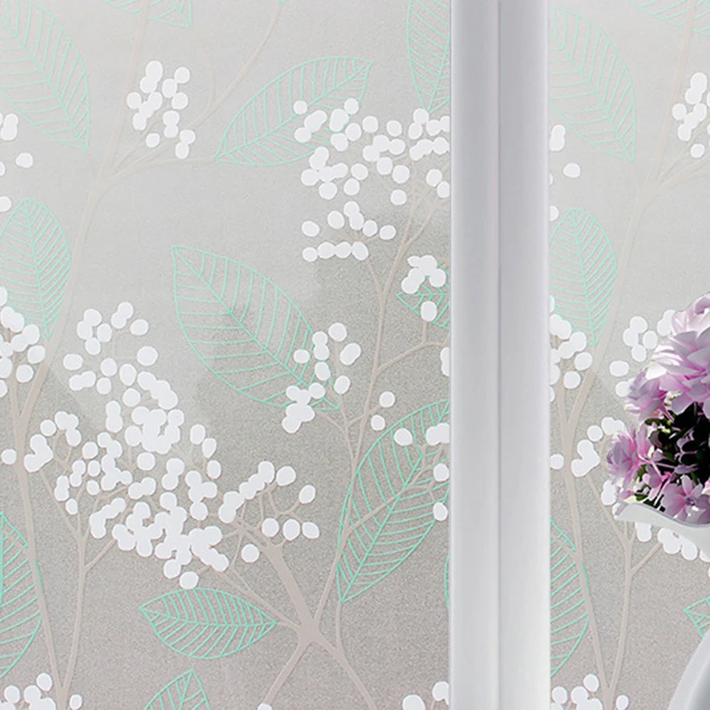 

60*200CM Window Self-adhesive Sticker Insulation Sun Protection Printing Glass Film Paper Sticker Films for Home Decoration