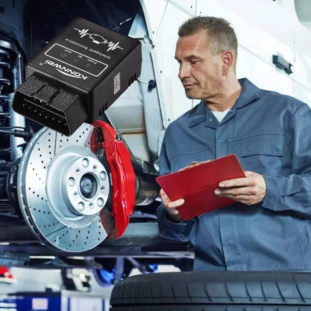 Высокая точность KW912 ELM327 OBD2 автомобильный диагностический инструмент