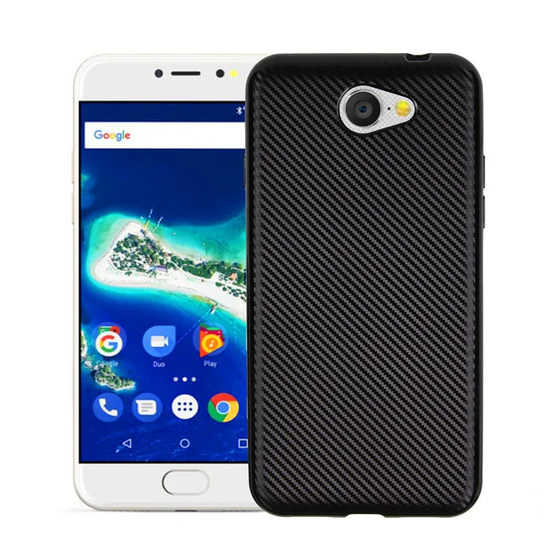 

General Mobile GM6 Case Colored Carbon Fiber Skin Soft Back Cover Phone Case for Google General Mobile GM6 Soft Shell Cover