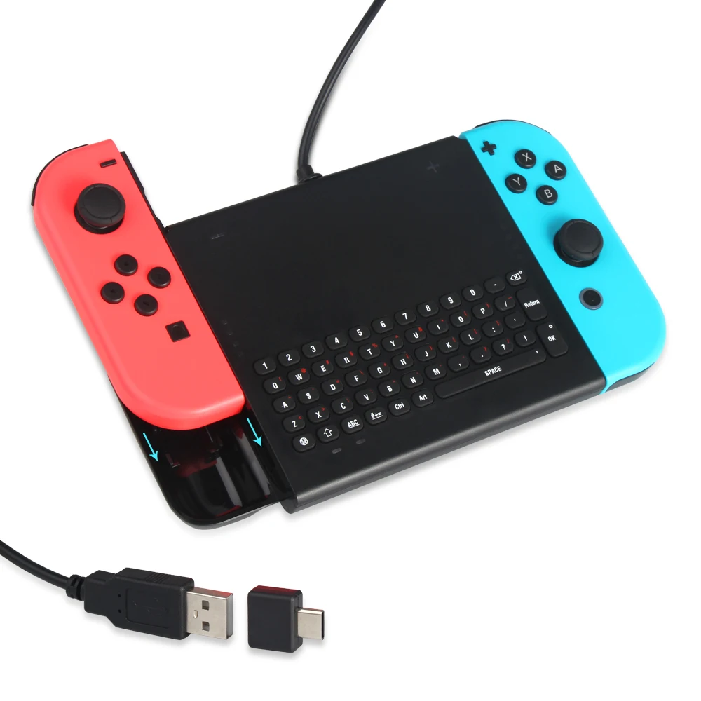 Удобно и быстро игровая клавиатура для консоли nintendo Switch Host Joy-Con игровая клавиатура