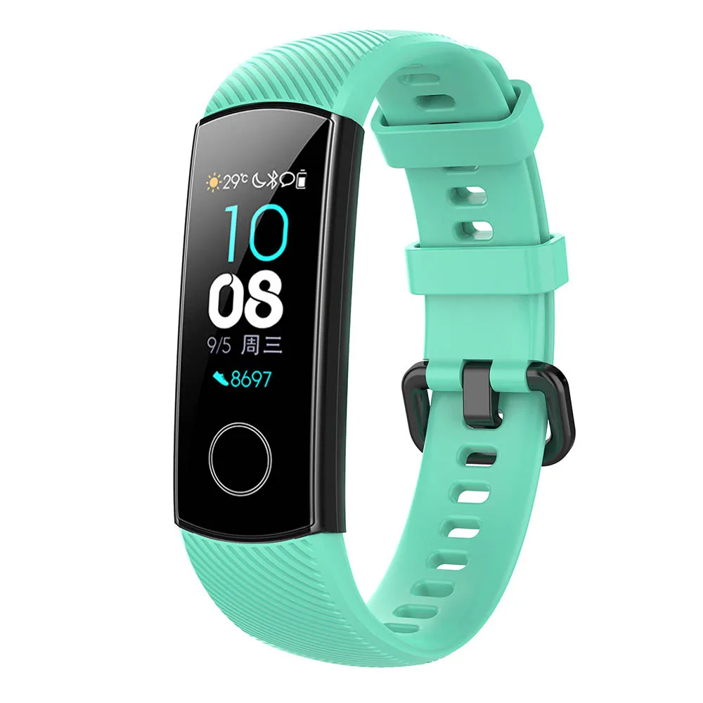 Силиконовый ремешок для huawei Honor band 4 5, умный Браслет для Honor Band 4 5, спортивный браслет, часы, ремни, аксессуары, ремень