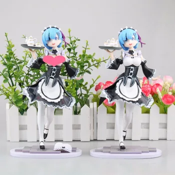 

22CM Japanese anime figure Re:Life in a different world from zero Rem Action Figure Ram Nendoroid Figure Doll PVC figure Toys