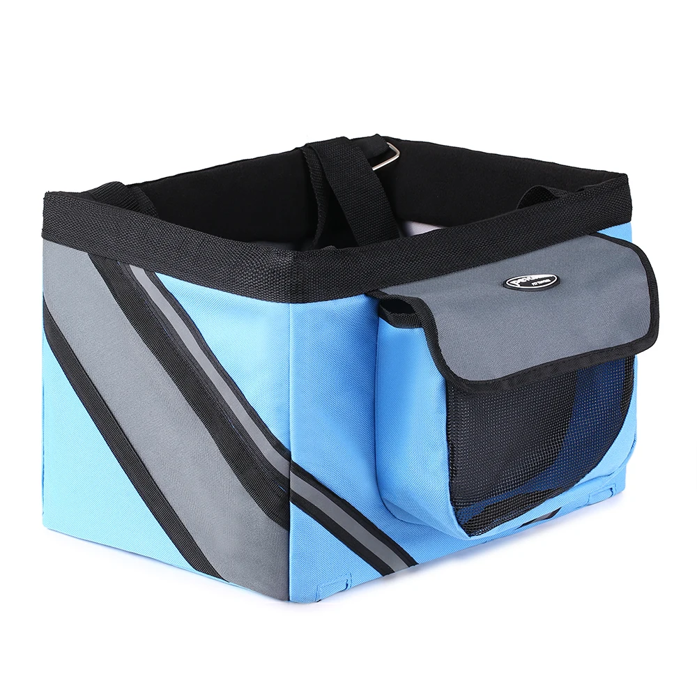 Cheap Hard-wearing Bicycle Bag Cycling Bike Bicycle Handlebar Basket Bike Front Bag Box Pet Dog Cat Carrier Black / Blue / Coffee 17