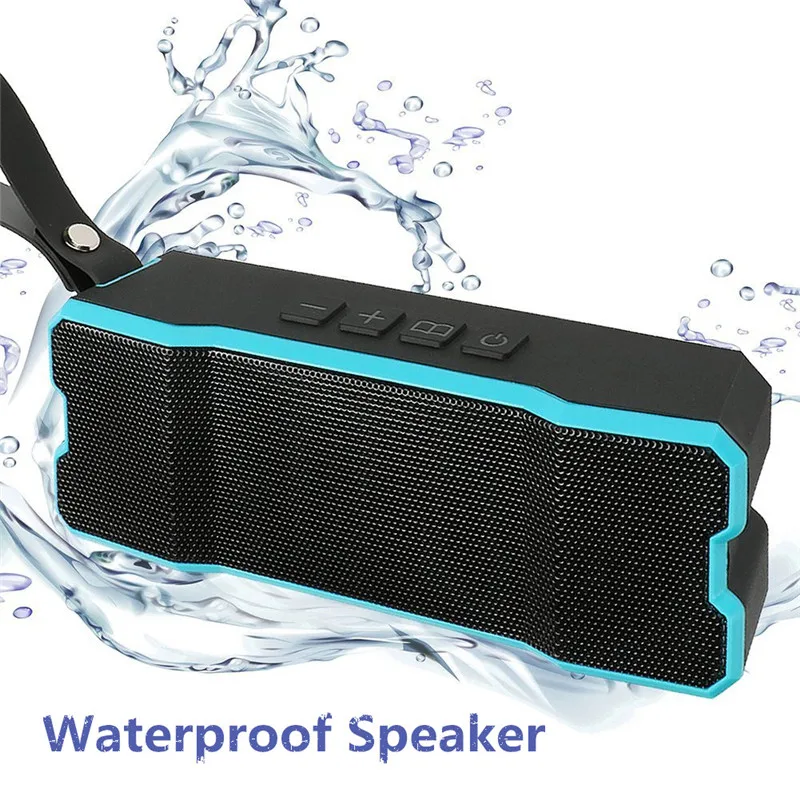 1 Portable Wireless Stereo Bluetooth Speaker Mic TF Card Handsfree Outdoor Sport Bicycle Wireless Bluetooth Speaker for Xiaomi&ios