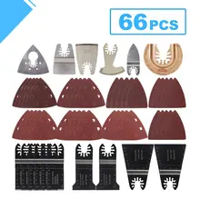 Doersupp Hot Sale 66 Pcs/set Oscillating Multitool Saw Blade Multi Tools Accessories Kit For Renovator Power Tools Home DIY