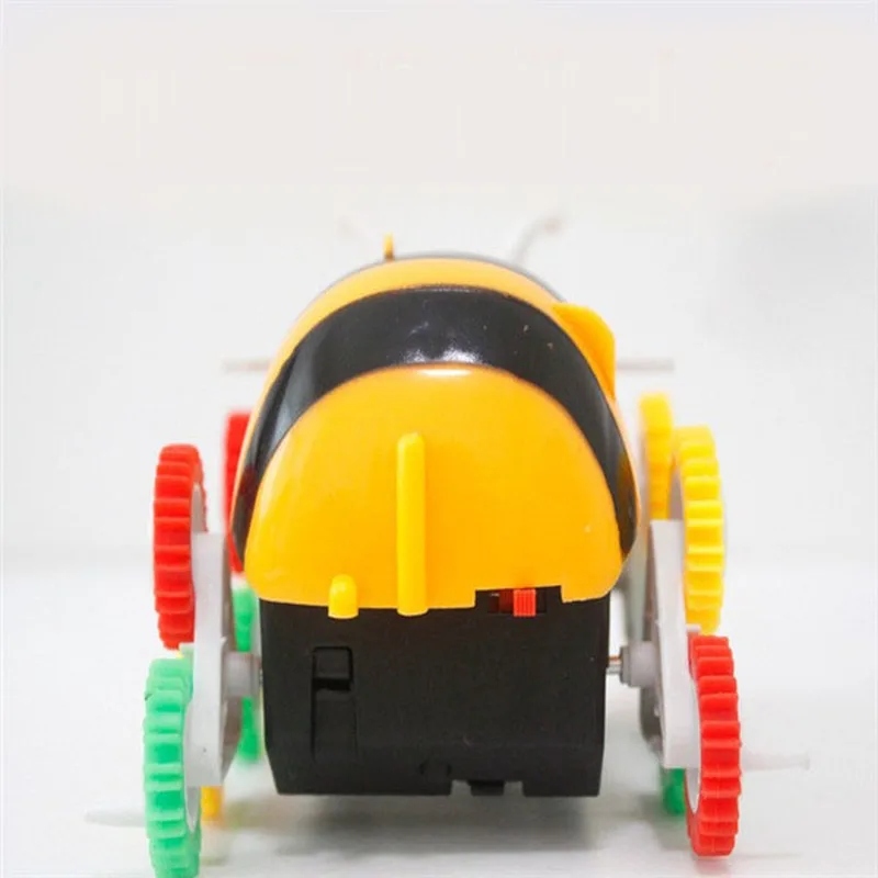 1Pcs Plastic Clockwork Toys Cartoon Inertial Double-sided Bee Dump Truck Wind Up Clockwork Toy Kids Educational Toy 1Pcs Plastic Clockwork Toys Cartoon Inertial Double-sided Bee Dump Truck Wind Up Clockwork Toy Kids Educational Toy