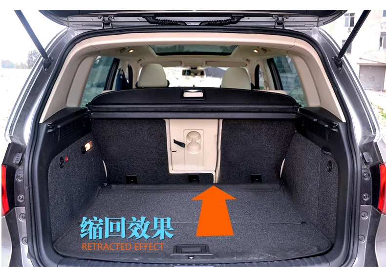Защитный чехол на задний багажник для Volkswagen VW Tiguan 2010 2011 2012 2013 высокое качество авто аксессуары