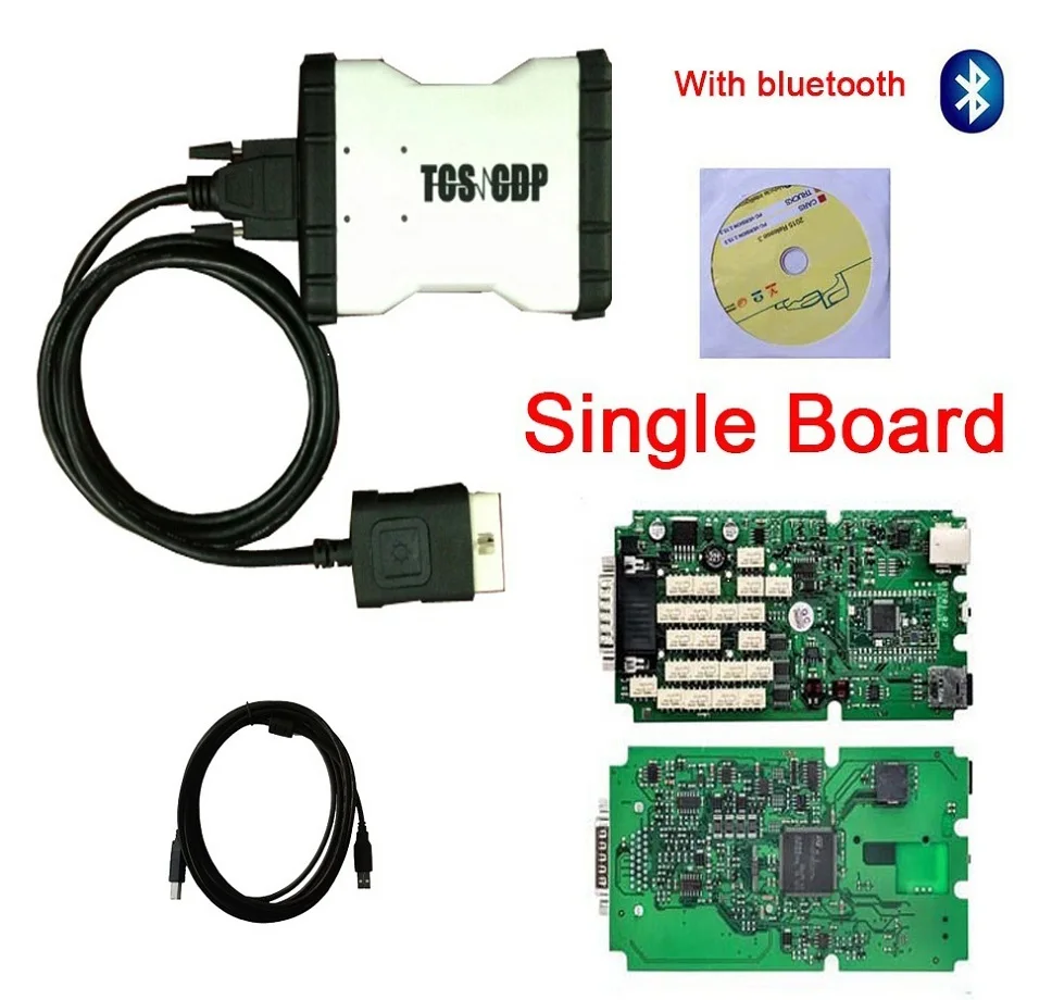3 шт./лот+ полные комплекты 8 шт автомобилей кабели с Bluetooth, протокол CDP лучшее качество одинарная зеленая печатная плата доска,3 Keygen автомобилей и сканер грузовика