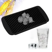 Simple Twill Ice Cube Tray Mold Party Special Ice Cube Mould Creative Household Food Grade Silicone Ice Tray Party Drinking