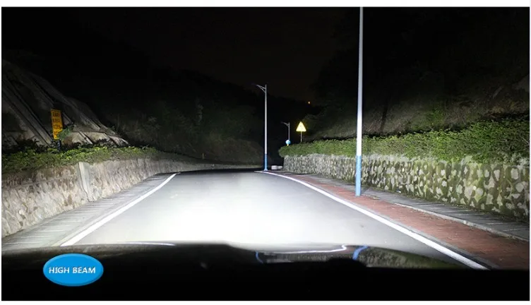 R4 LED high beam