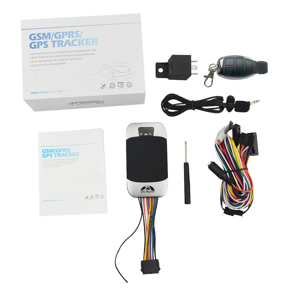 Gps GPRS Автомобильный трекер gps 303G TK303G LBS+ gps голосовой монитор местоположения, с коробкой