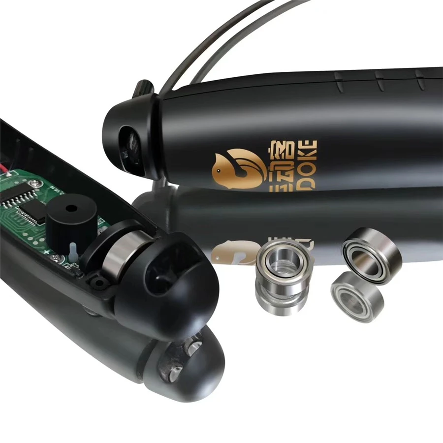 Jump Ropes With Counter Portable AntiSlip Adjustable Jump Rope LCD Digital Integrated Fitness Jump Rope 