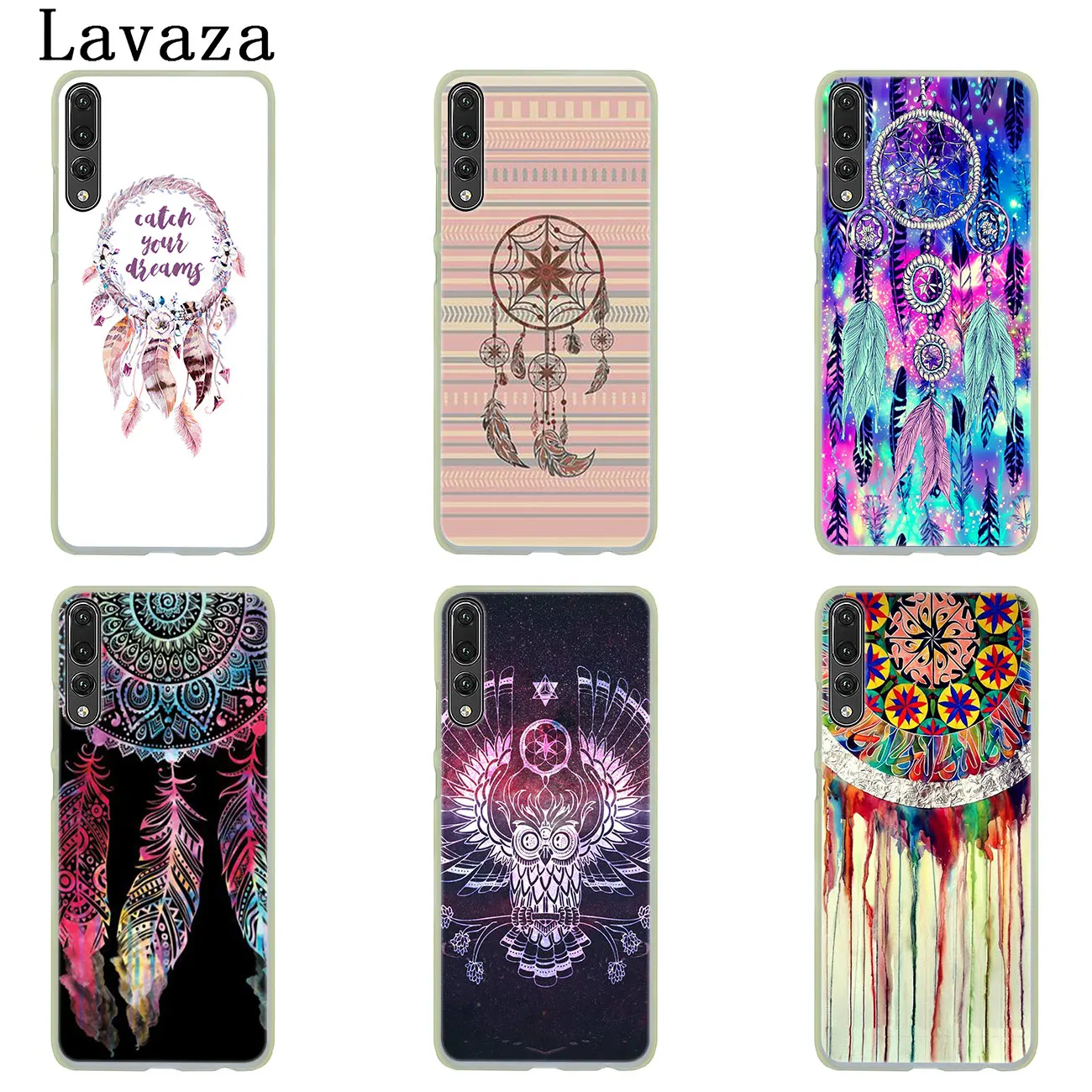 Чехол lawaza Ловец снов с акварелью для Huawei P30 P20 Pro P9 P10 Plus P8 Lite Mini 2016 2017 P smart Z 2019