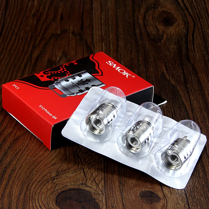 In stock ! Original SMOK TFV12 Prince Coil X6 Q4 T10 M4 RBA Coil For TFV12 PRINCE Tank Atomizer Fit Mag X-Priv I-Priv T-Priv Kit In stock ! Original SMOK TFV12 Prince Coil X6 Q4 T10 M4 RBA Coil For TFV12 PRINCE Tank Atomizer Fit Mag X-Priv I-Priv T-Priv Kit