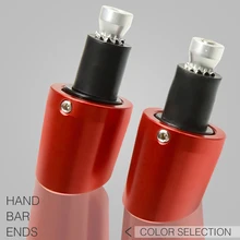 22 мм алюминиевые регулируемые ручки мотоцикла рукоятки наконечники фиксаторы для Руля Мотоцикла концы для Kawasaki triumph buell Honda Benelli