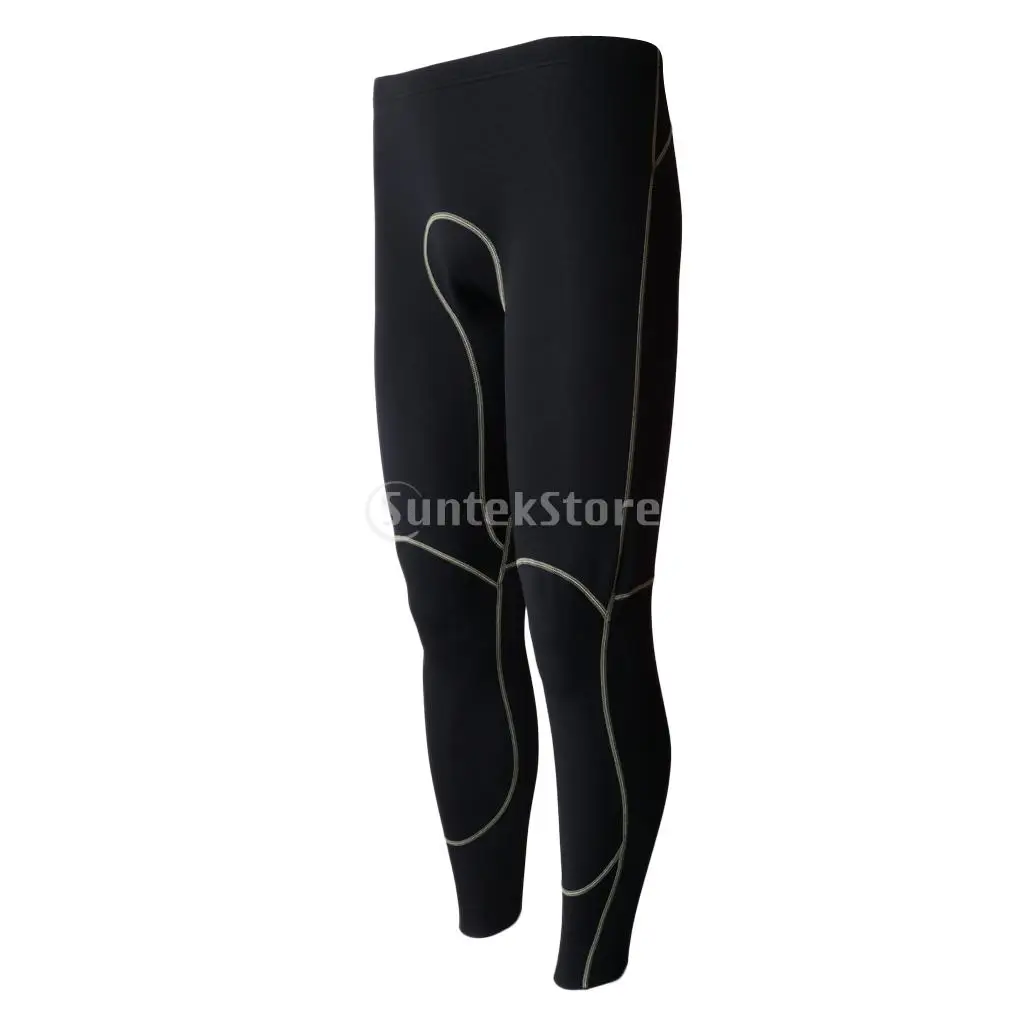 Men's 1.5mm Neoprene Diving Long Pants For Winter Swimming Sailing Surfing Wetsuit Keep Warm Trousers Canoeing Stand Up Paddling