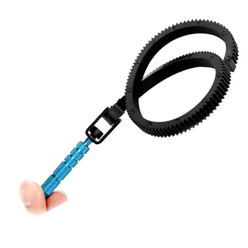 Buy SCLS New Rubber Follow Focus ring gear belt with plug in aluminum alloy for