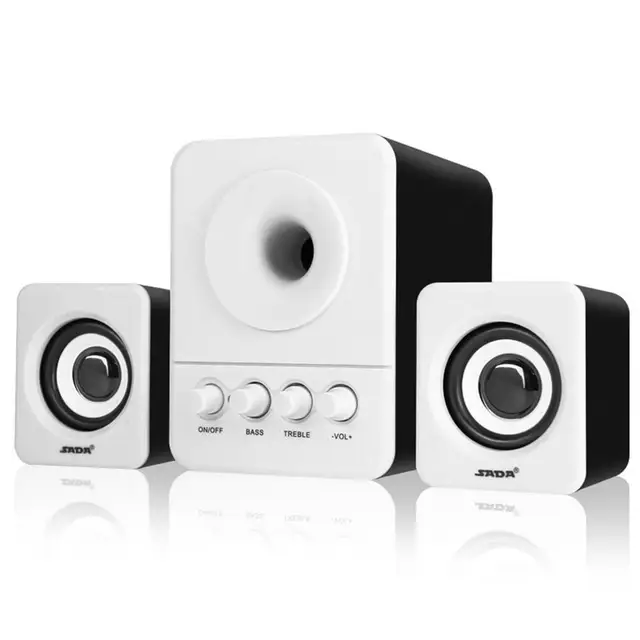 Aliexpress.com : Buy SADA D 203 Wired Combination Speaker Suitable for Laptop Desktop Computer ...