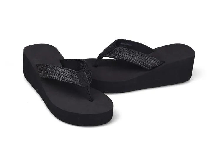 eva wedge flip flops new