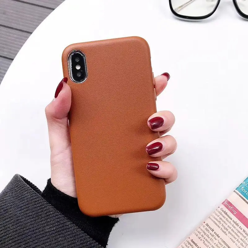 

Official Leather Ultra-Thin Phone Case For Iphone XMAX XR XS Business Goddess Style Case For Iphone6 6S 7 7P 8 8Plus Capa Fundas