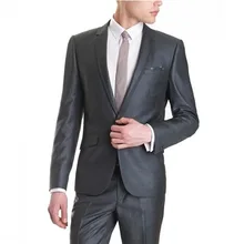 2017 Smoking Costume Homme Custom Made Men Suits Formal Dress Suit For Wedding Groom Tuxedos Groomsmen Wear (jacket +pants)