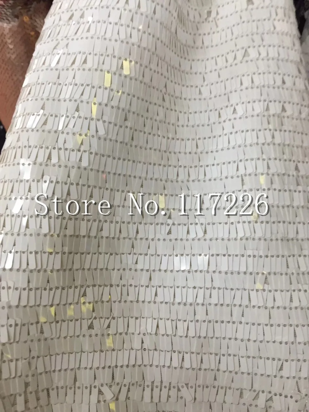 5 ярдов Серебряный Белый Черный 3 цвета блесток полиэстер вышивка французская пряжа сетка кружева для свадьбы/вечернее платье/вечерние